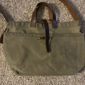 Peg and awl satchel